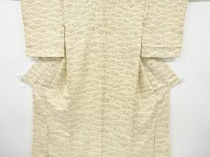 草葉模様小紋着物